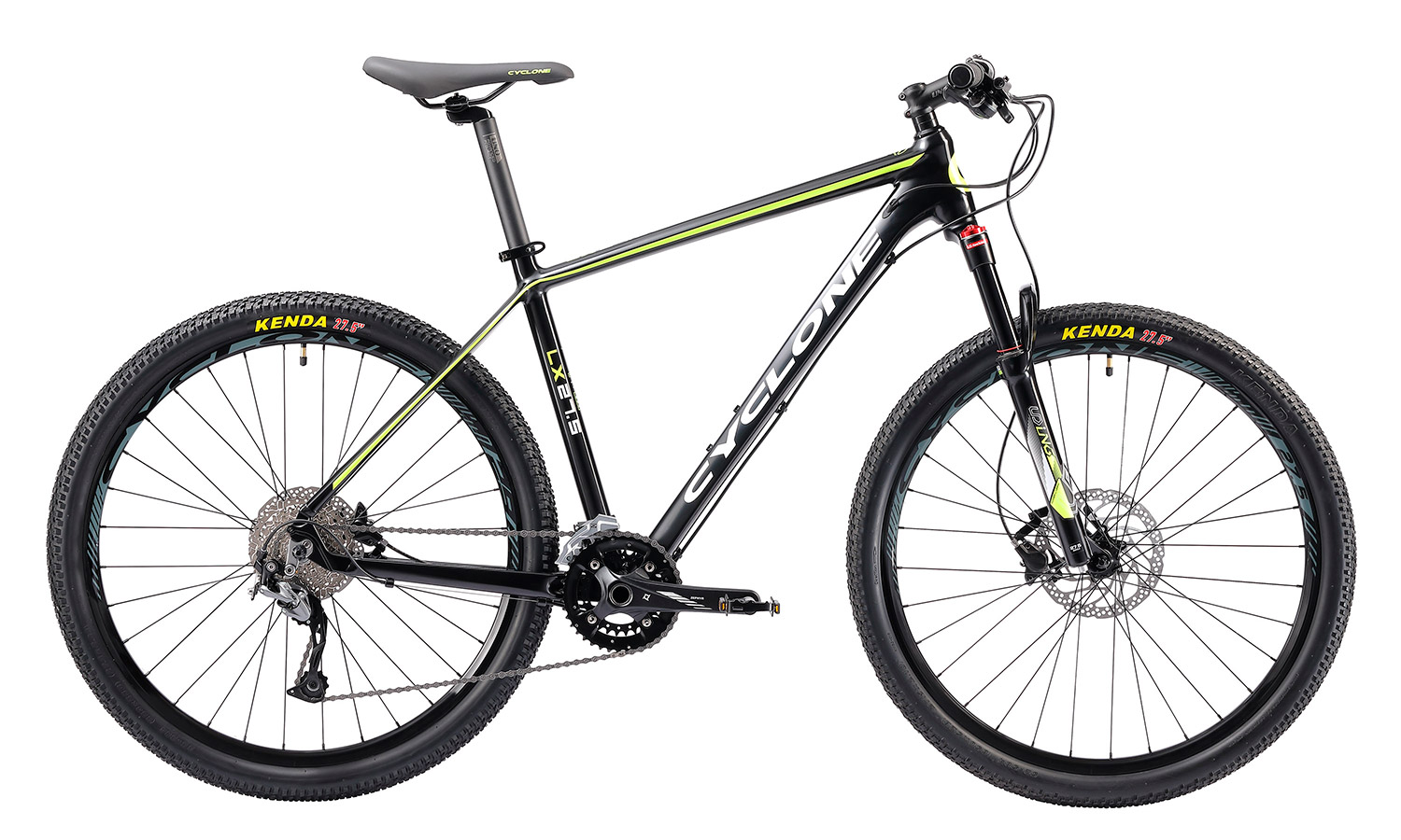 Фотография Велосипед Cyclone LX 27,5" (2019) 2019 black